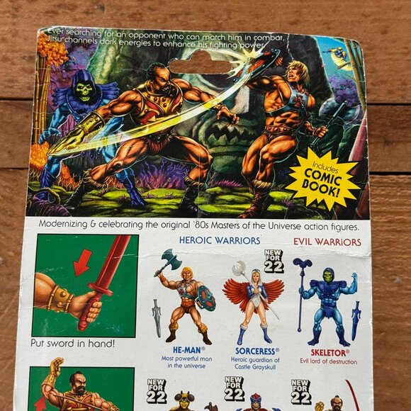 Masters of the Universe Jitsu Action Figure Retro Play New for ’22 NEW - Picture 7 of 8